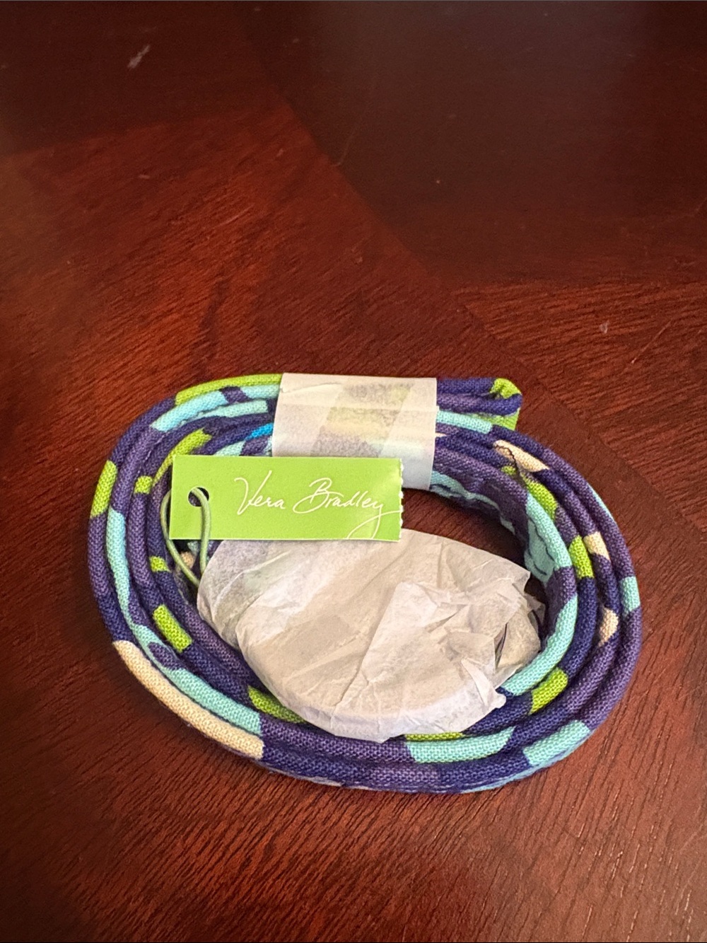 NWT Vera Bradley Katelina  Blue Lanyard